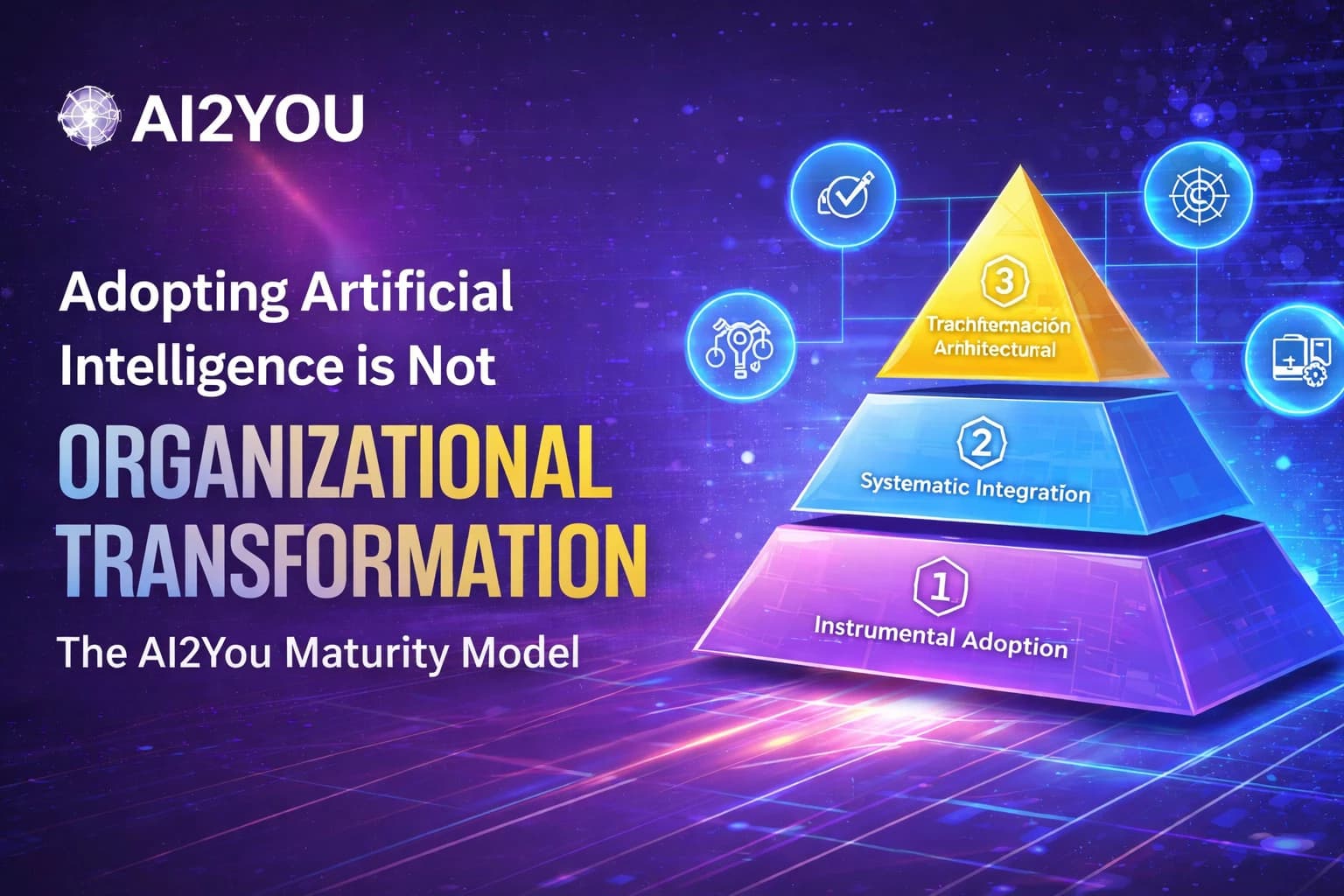 AI Adoption is Not Organizational Transformation: The AI2You Maturity Model